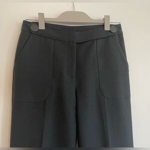 Bash wide-leg black trouser, size S
